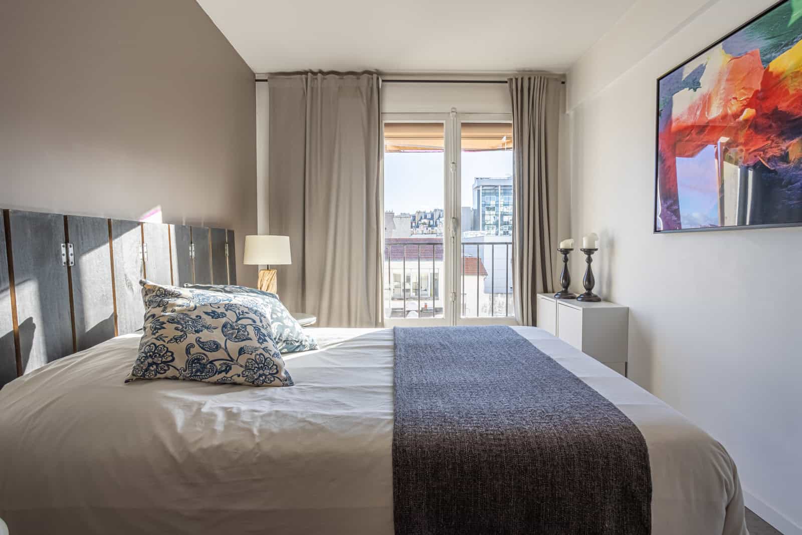 Chambre d'un domaine de réception avec hébergement - Normandie