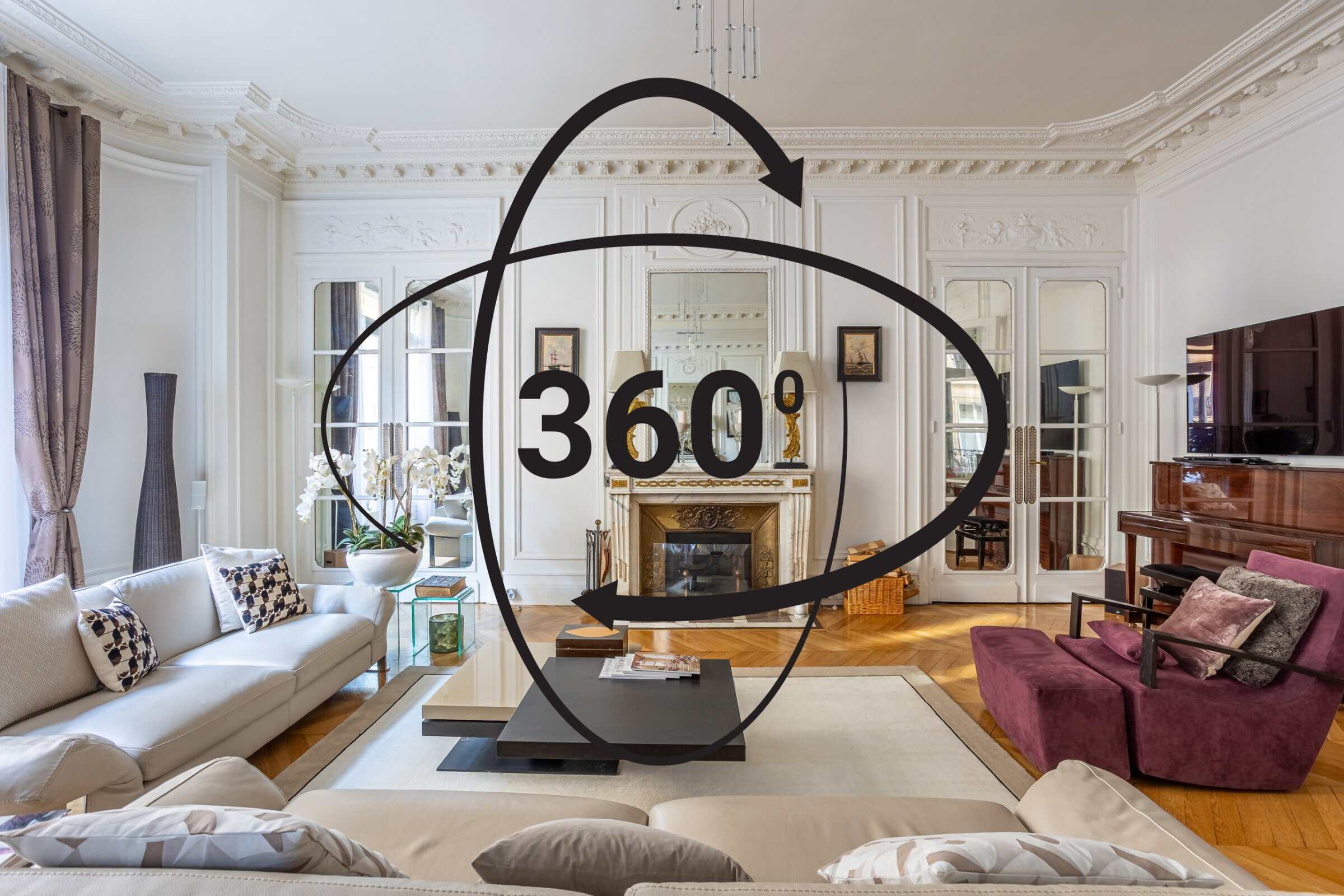 Visite virtuelle 360° - photographe immobilier PicsImmo Calvados